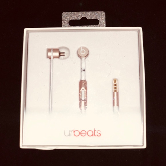 Urbeats by Dre Rose Gold headphones - Picture 3 of 3